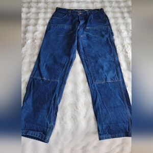 Key Men's Blue Denim Work Pants